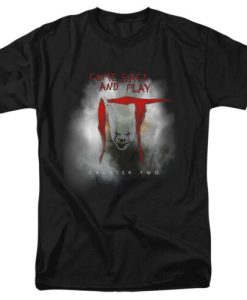 IT 2 Come Back And Play Licensed Adult T-Shirt