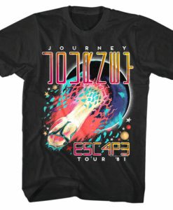 Journey Escape World Tour 1981 Men’s T Shirt,