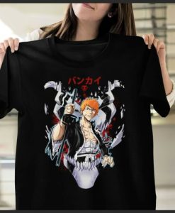 Kurosaki Ichigo Bleach Anime manga T Shirt