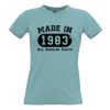 Made in 1983 t shirt