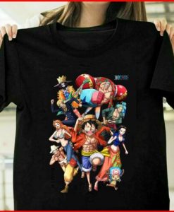 One Piece manga Anime T_Shirts