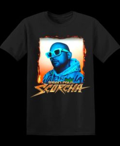 SEAN PAUL SCORCHA ALBUM TEE,music shirt