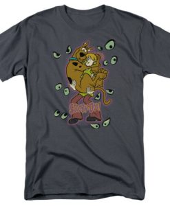 Scooby Doo Being Watched Licensed Adult T-Shirt