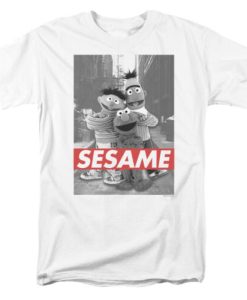 Sesame Street sesame Licensed Adult T-Shirt