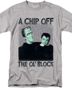 The Munsters Herman Chip Licensed Adult T-Shirt