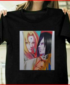 representative face Naruto Anime T_Shirt