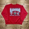Vintage 1994 Wisconsin Badgers Red NFL sweatshirt