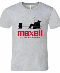 Maxell Casette Tape 80s Retro T-Shirt