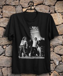 Vintage The Who Pete Townshend John Entwistle Keith Moon Roger Daltrey T-Shirt