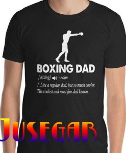 Boxing Dad Boxing Definition T-Shirt