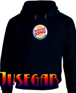 Burger King Logo Fast Food Restaurant Inspired Hoodie