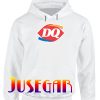 Dairy Queen Logo Dq Ice Cream Fast Food Restaurant Funny Hoodie