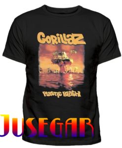 Gorillaz Plastic Beach Album T-Shirt