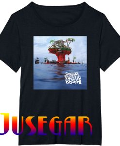 Gorillaz Plastic Beach Cover T-Shirt