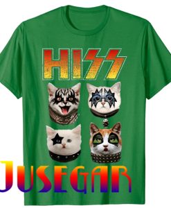 Kiss Funny Cat Parody T-Shirt