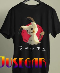 Mimikyu Japanese Pokemon Inspired Graphic Tee Anime T-shirt