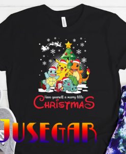 Pokemon Christmas Have Yourself T-Shirt