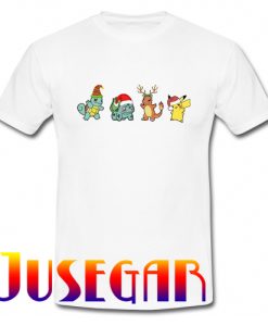 Pokemon Christmas T-Shirt