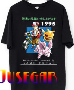 Vintage 1995 Pokémon Game Freak Retro T-Shirt