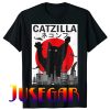 Catzilla Japanese Sunset T-Shirt