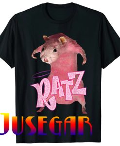 Funny Mouse Ratz Pink Ratz Mouse Meme Pink Rat T-Shirt