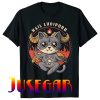 Hail Lucipurr Devil Cat Lover Pentagram Satan Cute Baphomet T-Shirt