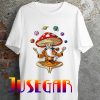 Mushroom Yoga Buddha T Shirt