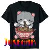 Ramen Cat Japanese Kawaii Anime Lover T-Shirt