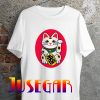 Maneki-Neko Lucky Cat Japanese Chinese T Shirt