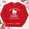 McCallister Home Security Home Alone Sweatshirt