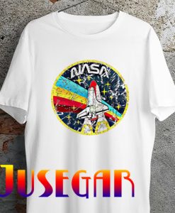 NASA Distressed Space T-Shirt