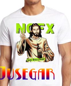 NOFX Music Jesus Never Trust A Hippie T Shirt