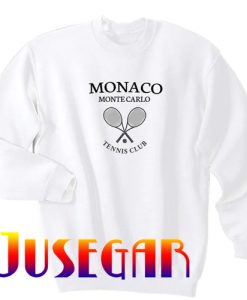 Monaco Tennis Sweatshirt