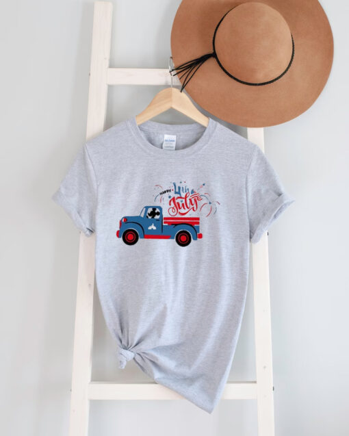 4th of July Truck tshirt NA